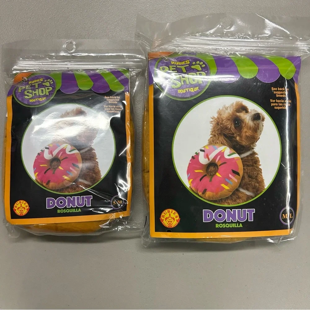Dog Halloween Costume Doughnut Donut Rubies Pet Shop Boutique Puppy Sprinkles